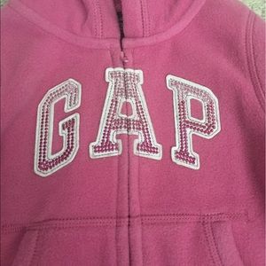 EUC GAP logo fleece hoodie/pant set Size: 18-24 mo